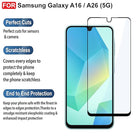 Edge to Edge Tempered Glass for SAMSUNG A16 5G