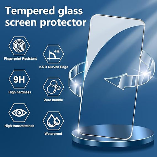 Edge to Edge Tempered Glass for  Oppo F29 5G