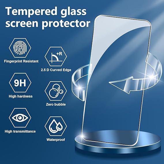 Edge to Edge Tempered Glass for  Oppo F29 5G