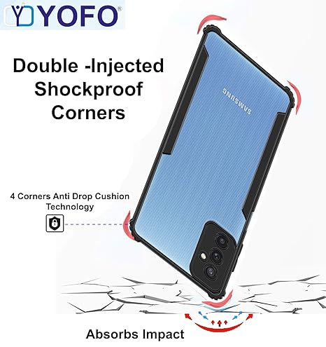YOFO Shockproof Back Cover for Samsung Galaxy F54 / M54 (5G)