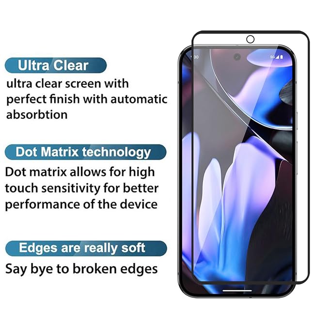 Edge to Edge Tempered Glass for Google Pixel 9 Pro XL