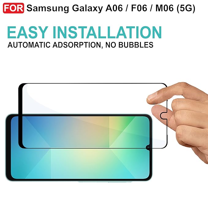 Edge to Edge Tempered Glass for Samsung F06 5G, M06 5G