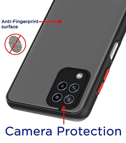 YOFO Smoke Back Cover for Samsung Galaxy M32 (4G)/F22(4G)