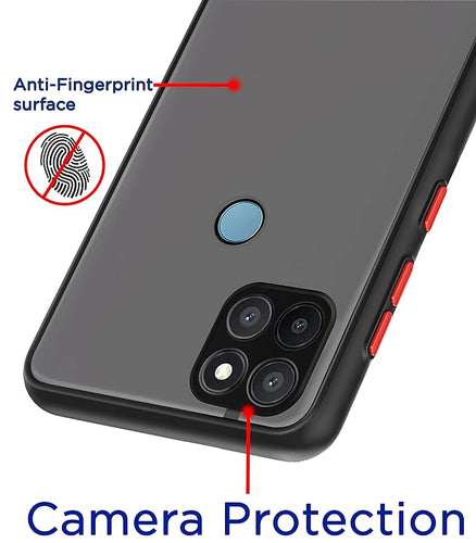 YOFO Smoke Back Cover for Realme C25Y