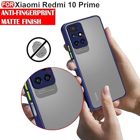 YOFO Smoke Back Cover for Mi Redmi 10 Prime