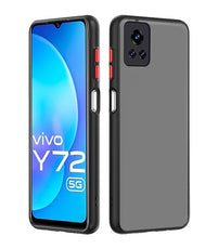 YOFO Smoke Back Cover for Vivo Y72 (5G)