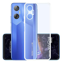 YOFO Back Cover for Tecno Pova Neo (2.0 MM|SlimFlexible|Silicone|Transparent|Camera Protection)