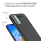 YOFO Back Cover Case for Samsung Galaxy F23 5G | Compatible for Samsung Galaxy F23 5G Back Cover Case | 360 Degree Protection | Soft and Flexible (TPU | Matte Black)