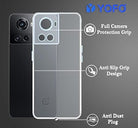 YOFO Transparent Back Cover for OnePlus 10R (5G)