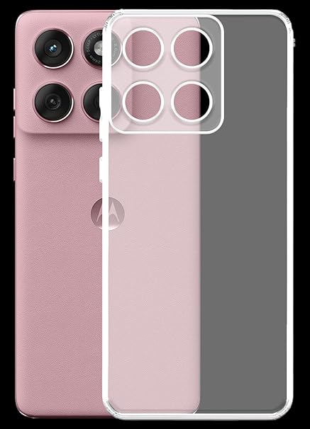 YOFO Silicon Back Cover Case for Motorola Edge 60 Fusion (5G)