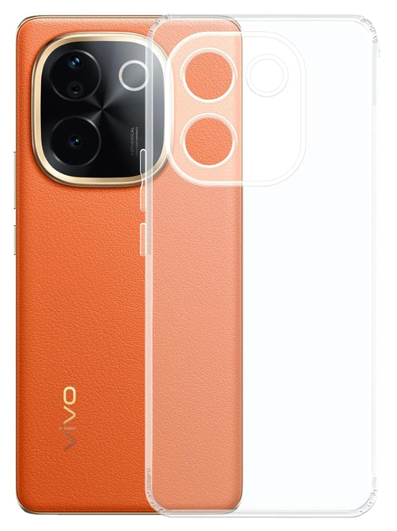 YOFO Silicone Back Cover Case for Vivo T3 Pro (5G) / iQOO Z9s Pro (5G)