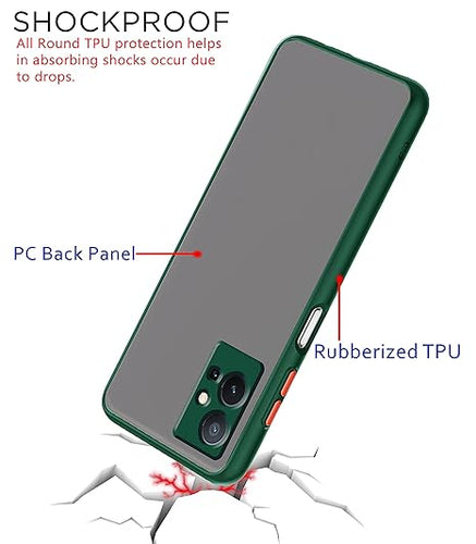 YOFO Smoke Back Cover for Vivo T1 (5G)