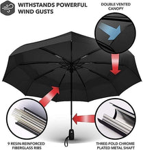 Compact Automatic Open Close Lightweight Umbrella