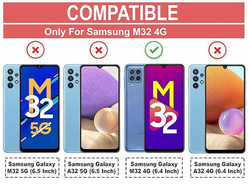 YOFO Smoke Back Cover for Samsung Galaxy M32 (4G)/F22(4G)