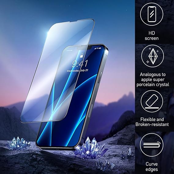 Edge to Edge Tempered Glass for MOTO G45 5G