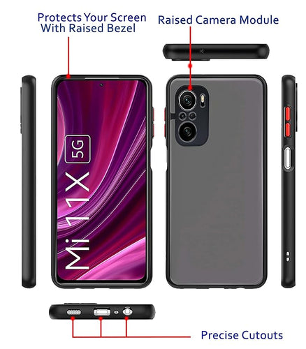 YOFO Smoke Back Cover for Mi 11 X