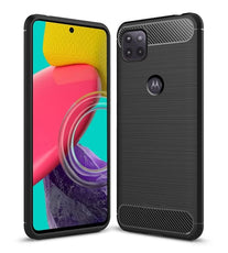 YOFO Back Cover Case for Motorola Moto G 5G | Compatible for Motorola Moto G 5G Back Cover Case | 360 Degree Protection | Soft and Flexible (TPU | Matte Black)