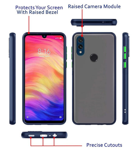 YOFO Smoke Back Cover for Redmi Note 7 Pro