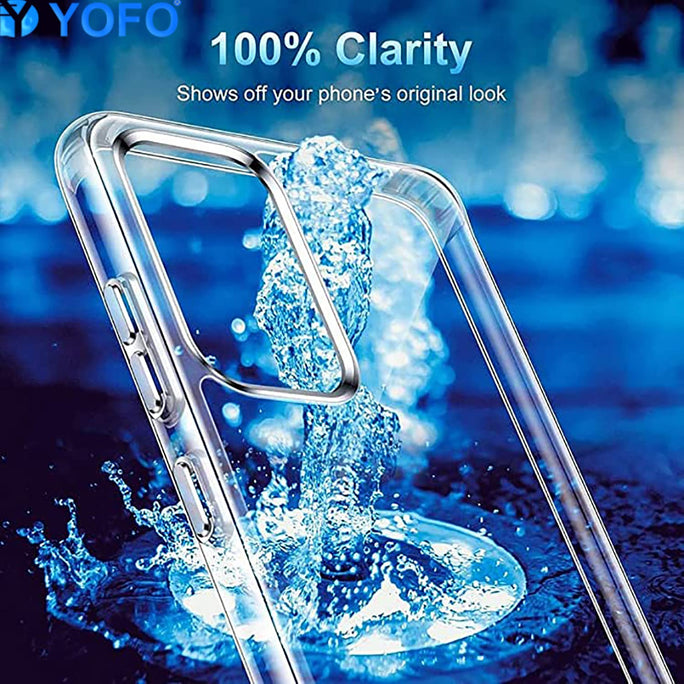 YOFO Transparent Back Cover for Samsung Galaxy A23 (5G)