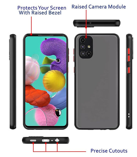 YOFO Smoke Back Cover for Samsung Galaxy A51 (4G)