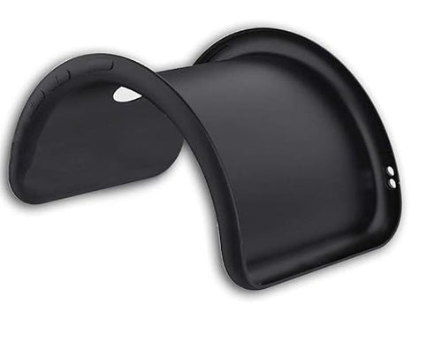 YOFO Black Silicon Back Cover For Vivo Y17s