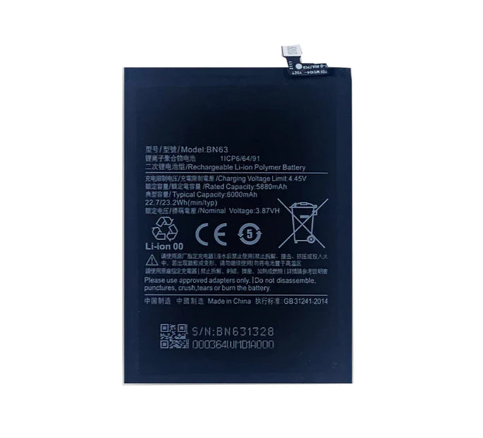 YOFO Original Battery For Xiaomi Redmi All BN Series Battery Available