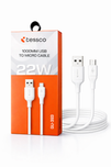 Fast Charging Micro USB Cable  | 1000mm Extra Tough Data Transfer Cord for Android Smartphones & Tablets (1 Pc)