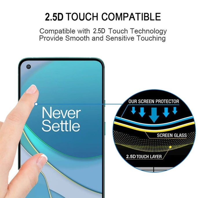 Edge to Edge Tempered Glass for Oneplus 8T / 9