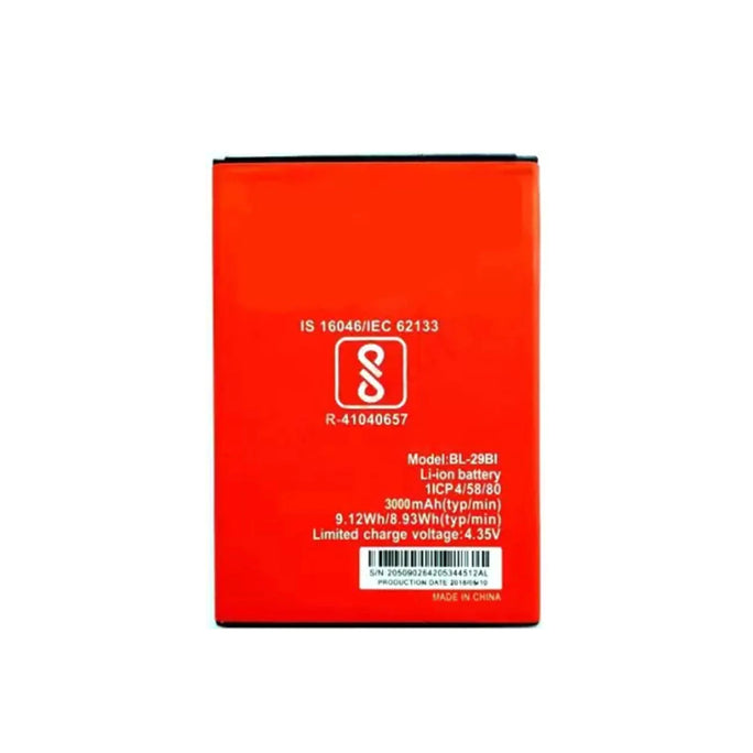 YOFO Original Battery For Itel All Series Battery Available ( 25Bi, 11Di, 19Ci, 15Bi, 29Bi, 24Ei, 30wi, 20Hi, 29Ci, 38Ci )