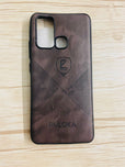 YOFO Leather Back Cover for Vivo Y30/Y50