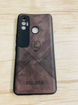 YOFO Leather Back Cover for Tecno Spark 7 Pro