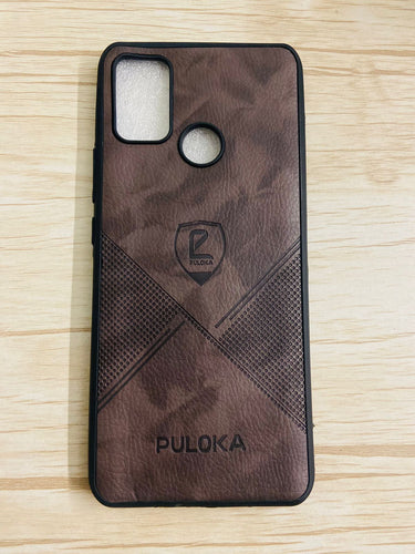 YOFO Leather Back Cover for Tecno Spark 6 Air