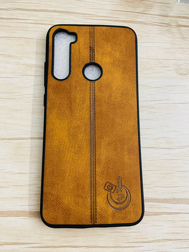 YOFO Leather Back Cover for Mi Redmi Note 8