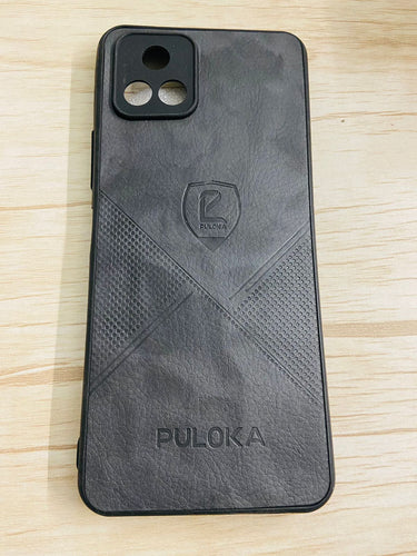 YOFO Leather Back Cover for Vivo Y31s