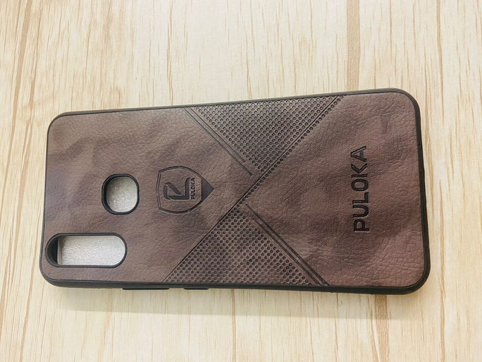 YOFO Leather Back Cover for Vivo Y17