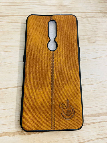 YOFO Leather Back Cover for Oppo F11 Pro
