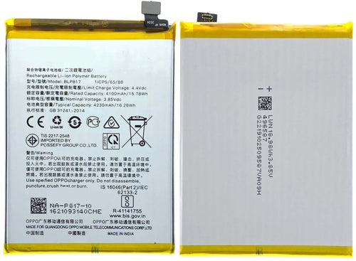 YOFO Original Battery For Oppo All Series Battery Available (Choose Your Model Below )