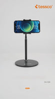 Flexible Mobile Stand NU-526 | Adjustable Gooseneck Phone Holder | Heavy Base Desktop Mobile Stand | Strong Grip Universal Phone Stand