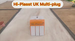 �3 Pin Multi Plug Socket Adapter