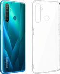 YOFO Crystal Clear Hard Case for Realme 5 / 5i / 5s | Anti-Yellow Technology|Durable| Slim Shockproof Protective Armor