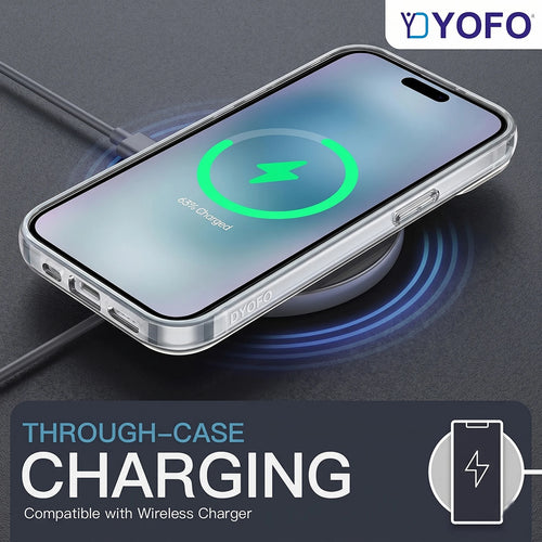 YOFO Back Cover for Realme 11 Pro/Realme 11 Pro Plus|Hard Case | Anti-Yellow Technology|Durable (Transparent, Hard Case, Thermoplastic Polyurethane, Pack of: 1)