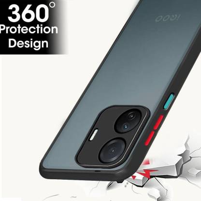 YOFO Smoke Back Cover for Vivo T1 Pro