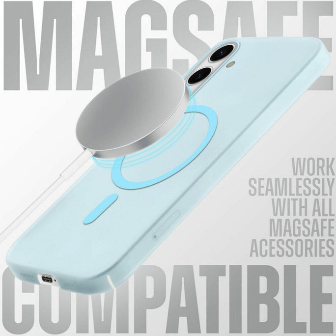 YOFO Back Cover for SAMSUNG Galaxy A26 5G  (Blue, Magsafe, Pack of: 1)