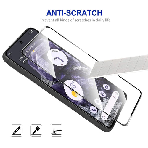 Edge to Edge Tempered Glass For Google pixel 8