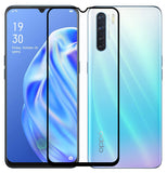 YOFO HD D+ Edge to Edge Full Screen Coverage Tempered Glass for Oppo F15 Pro - Full Glue Gorilla Glass (Black)