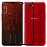 YOFO HD D+ Edge to Edge Full Screen Coverage Tempered Glass for Oppo A5s - Full Glue Gorilla Glass (Black)