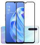 YOFO HD D+ Edge to Edge Full Screen Coverage Tempered Glass for Oppo F15 Pro - Full Glue Gorilla Glass (Black)