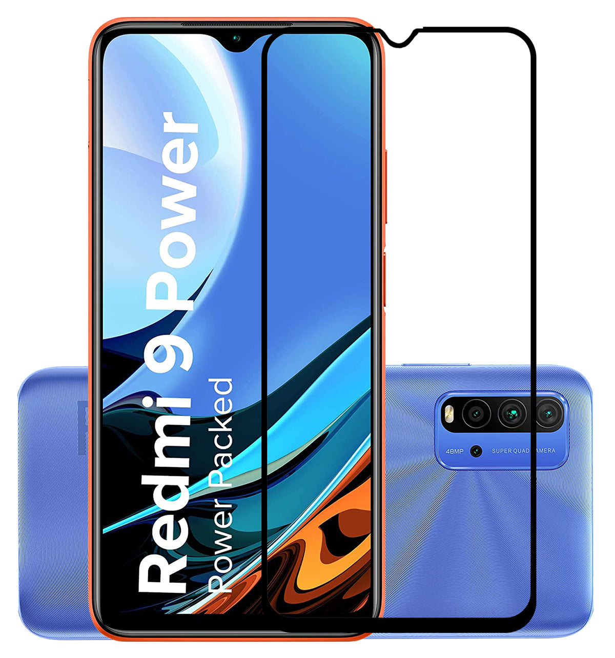 Matte Screen Guard Redmi Power Tempered Glass Price 9D-AG Matte