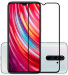 YOFO HD D+ Edge to Edge Full Screen Coverage Tempered Glass for Mi Redmi Note 8 Pro - Full Glue Gorilla Glass (Black)