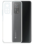YOFO Silicon Transparent Back Cover for Mi Redmi 10T / Mi Redmi 10T Pro - Camera Protection with Anti Dust Plug
